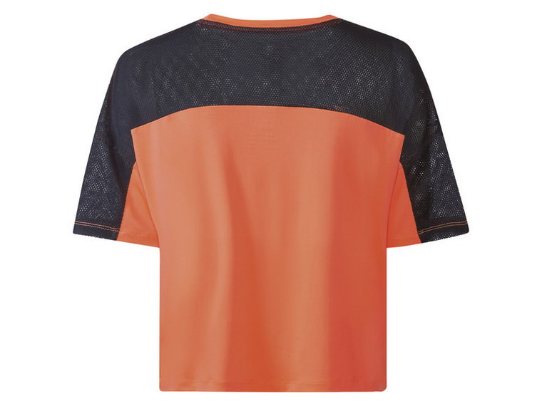 CRIVIT T-shirt funkcyjny damski chłodzący (XS (32/34), Pomarańczowy)