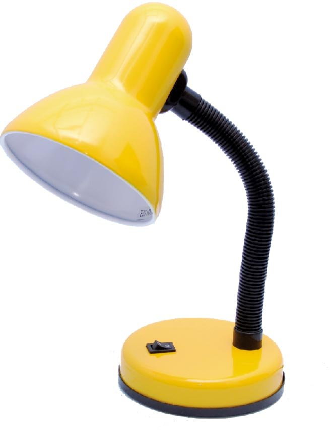 Lampka biurkowa K-MT-203 żółta CARIBA, Kaja