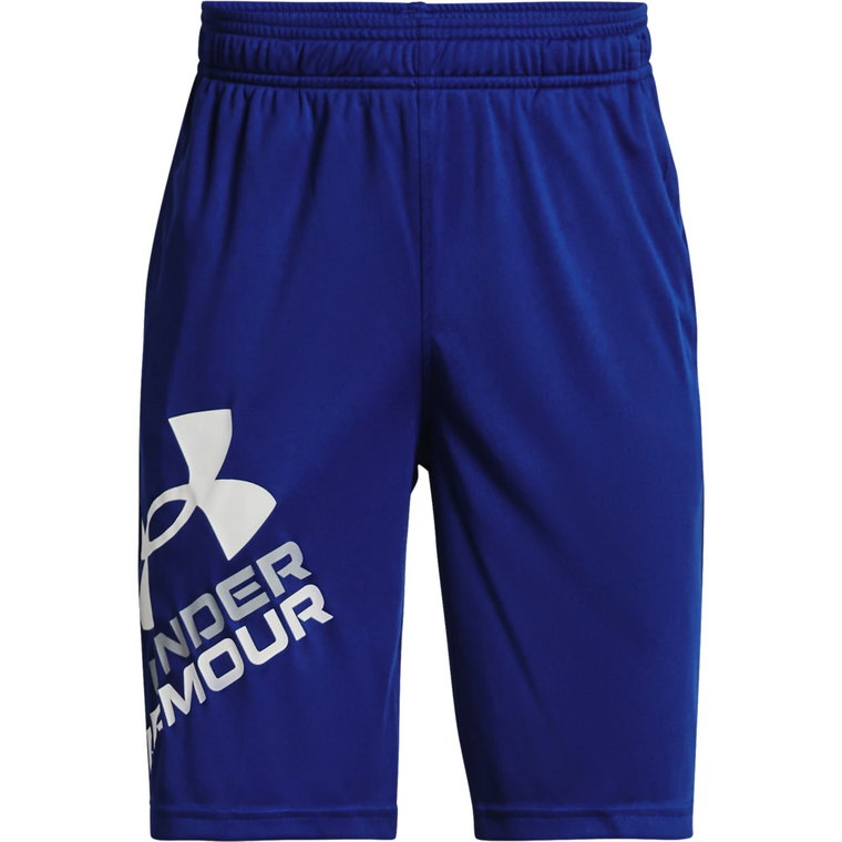 Chłopięce spodenki treningowe UNDER ARMOUR Prototype 2.0 Logo Shorts - niebieskie