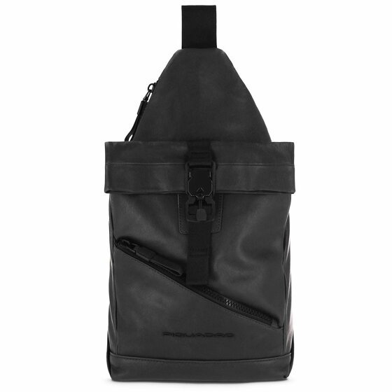 Piquadro Harper Torba na ramię RFID Skóra 38 cm black