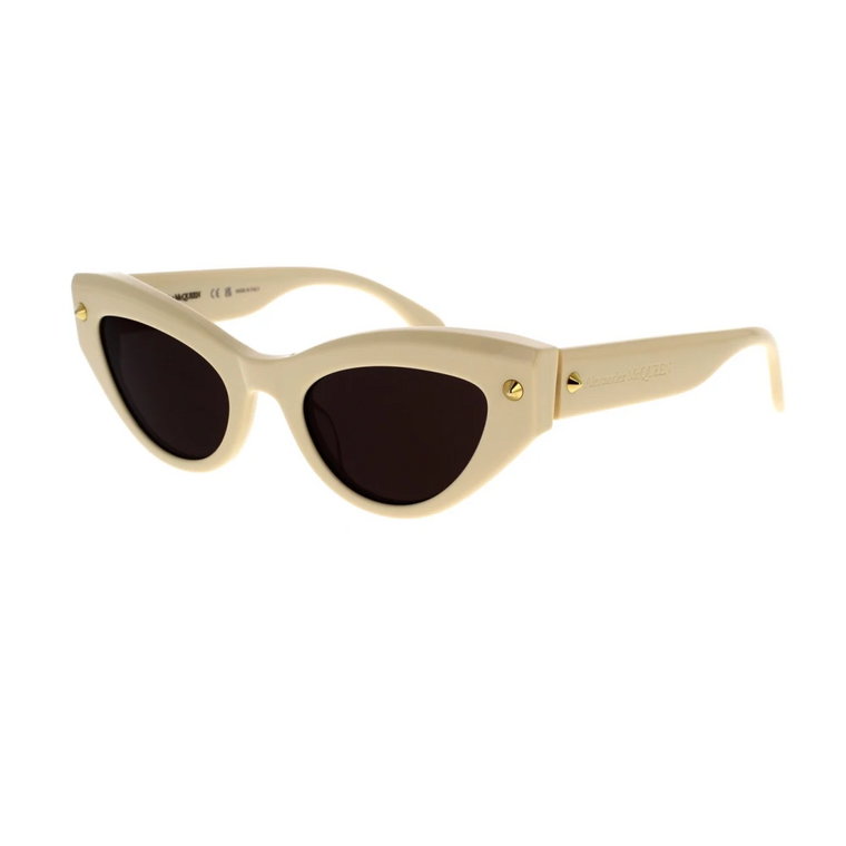 Studded Cat-Eye Okulary przeciwsłoneczne Alexander McQueen