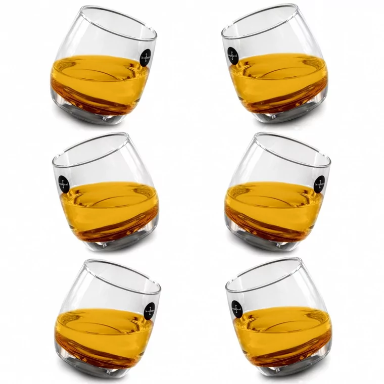Bujające się szklanki 6 szt. do whisky 0,2 l Sagaform Bar kod: SF-5015280