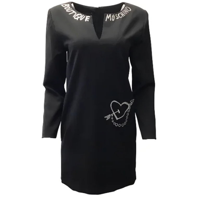 Pre-owned Polyester dresses Moschino Pre-Owned