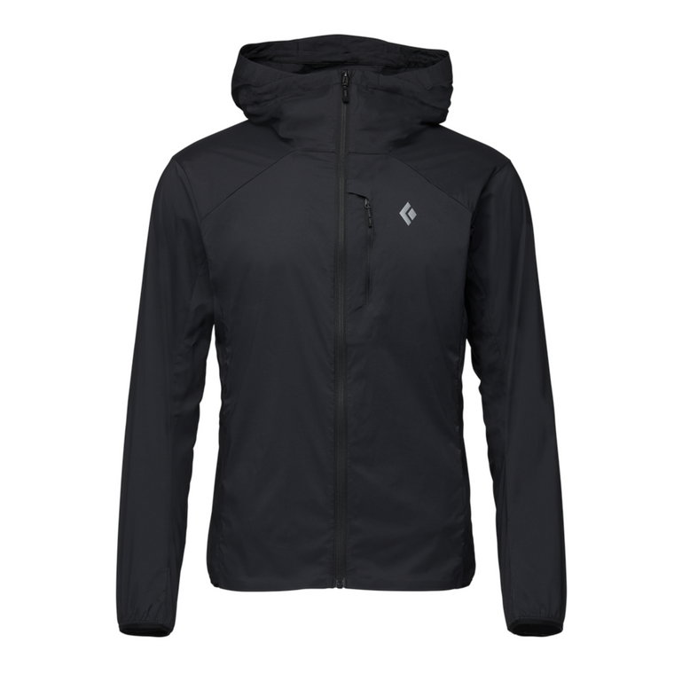 Męska kurtka softshellowa Black Diamond Alpine Start Hoody black - L