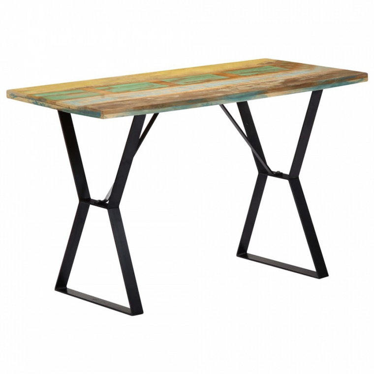 Stół jadalniany, 120 x 60 x 76 cm, lite drewno odzyskane kod: V-247950
