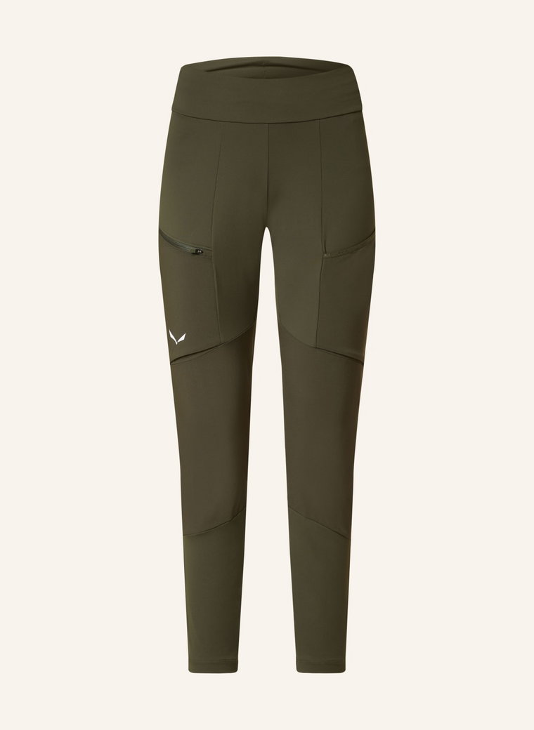 Salewa Legginsy Puez Dry'ton gruen