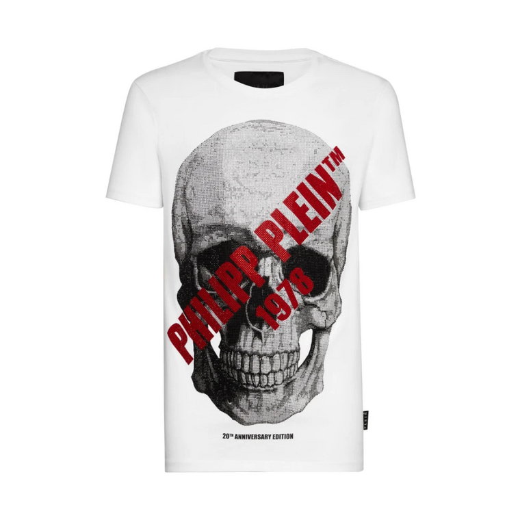 Skull White T-Shirt SS 16 Philipp Plein