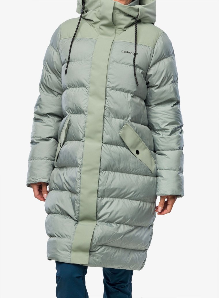 Parka zimowa damska Didriksons Fay Parka - wilted leaf