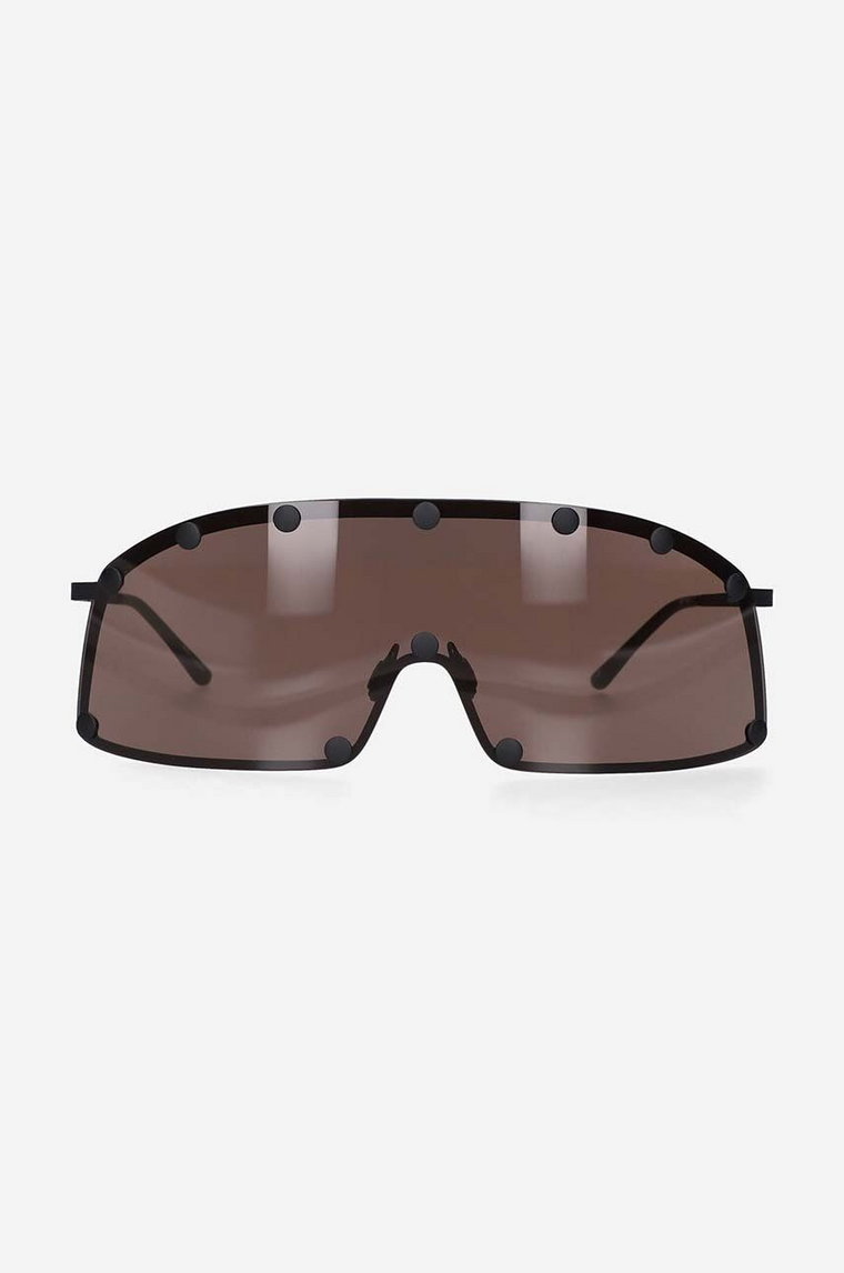 Rick Owens okulary przeciwsłoneczne Occhiali Da Sole Sunglasses Shielding kolor brązowy RG0000001.GBLKBR.0904