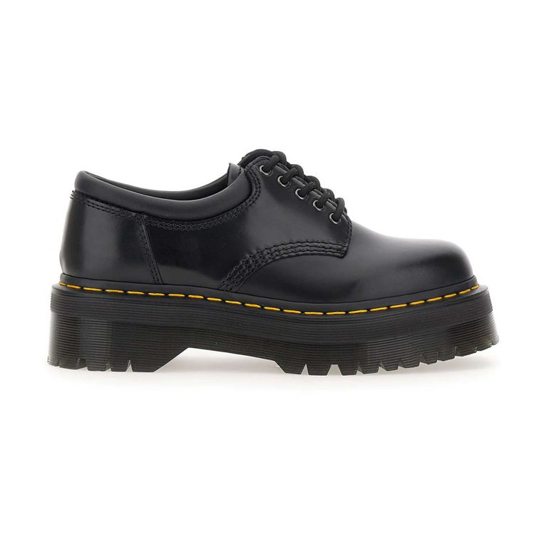 Czarne płaskie buty Dr. Martens Dr. Martens