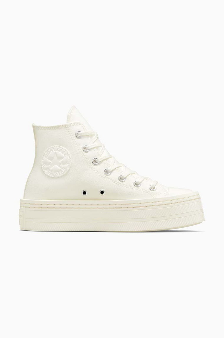 Converse trampki Chuck 70 De Luxe Heel damskie kolor szary A06905C