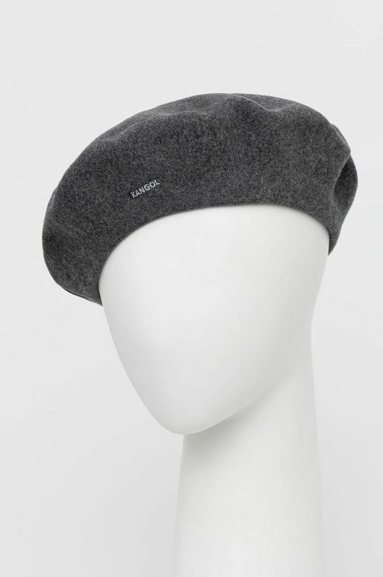 Kangol Beret kolor szary wełniany 3388BC.DF026-DF026