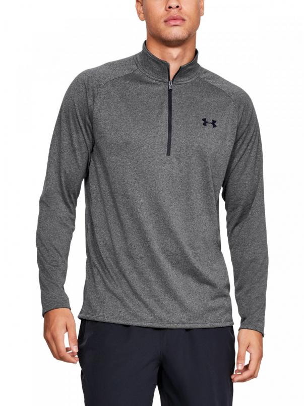 Męska bluza treningowa UNDER ARMOUR Tech 2.0 1/2 Zip - grafitowa