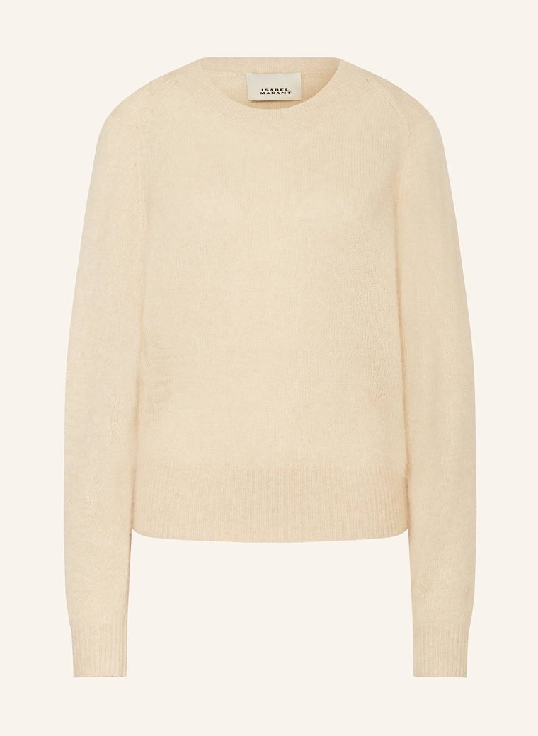 Isabel Marant Sweter Luisa Z Jedwabiem I Alpaką beige