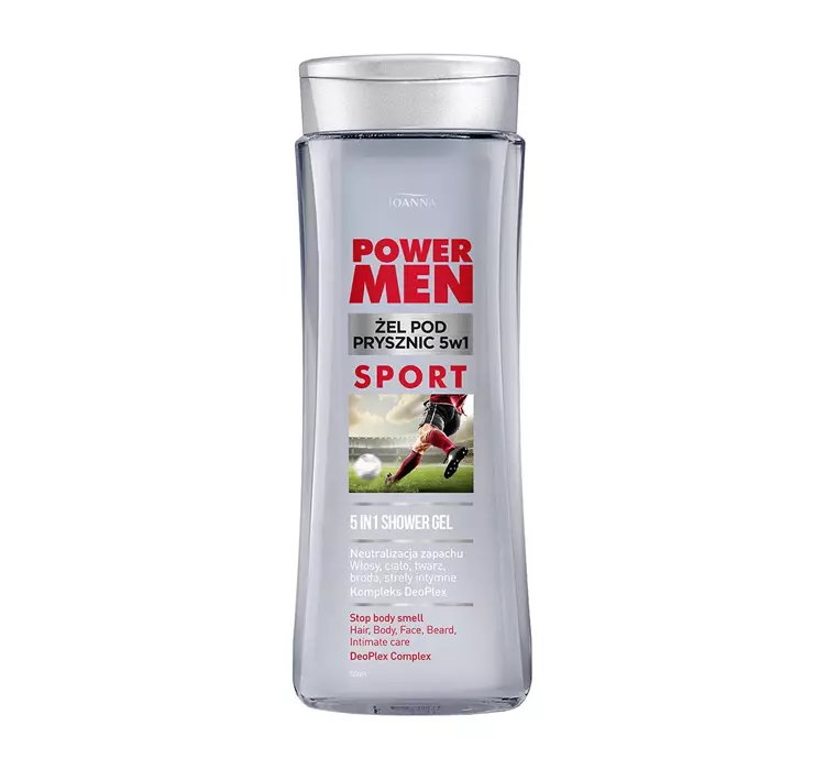 JOANNA POWER MEN ŻEL POD PRYSZNIC 5W1 SPORT 300ML