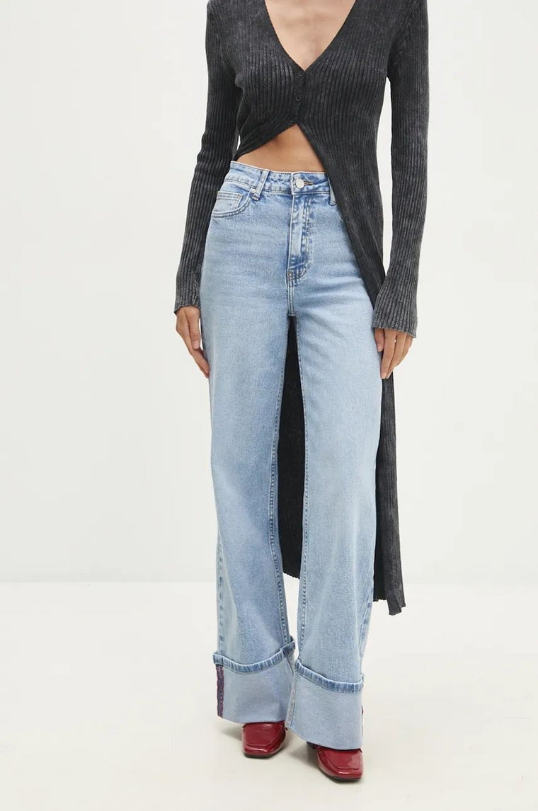 Answear Lab jeansy damskie high waist