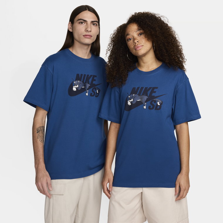 T-shirt do skateboardingu Nike SB - Biel