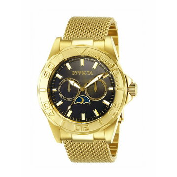 Invicta Watches, Pro Diver 10601 Men's Quartz Watch - 44mm Żółty, male,