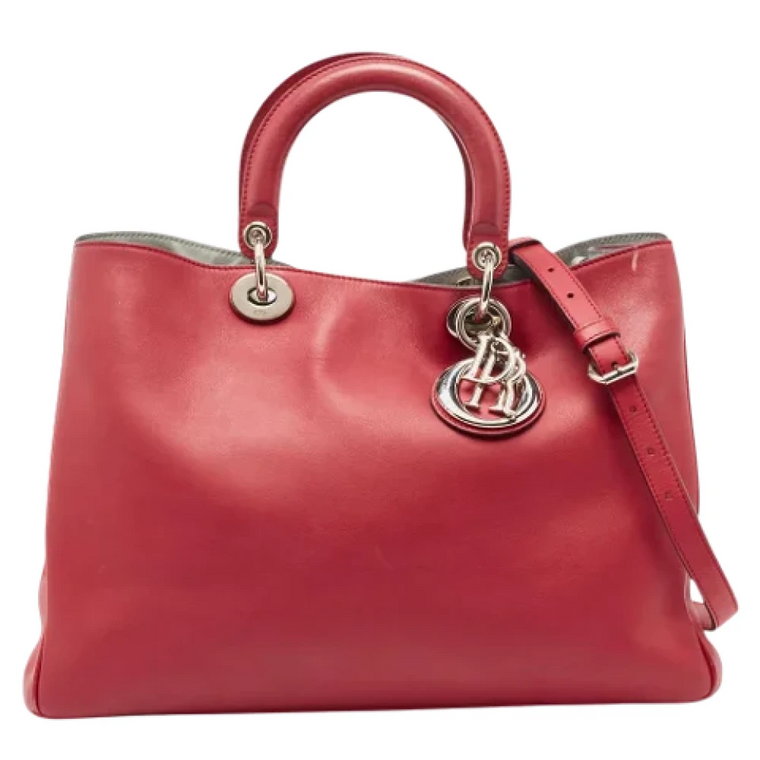 Pre-owned Leather totes Dior Vintage