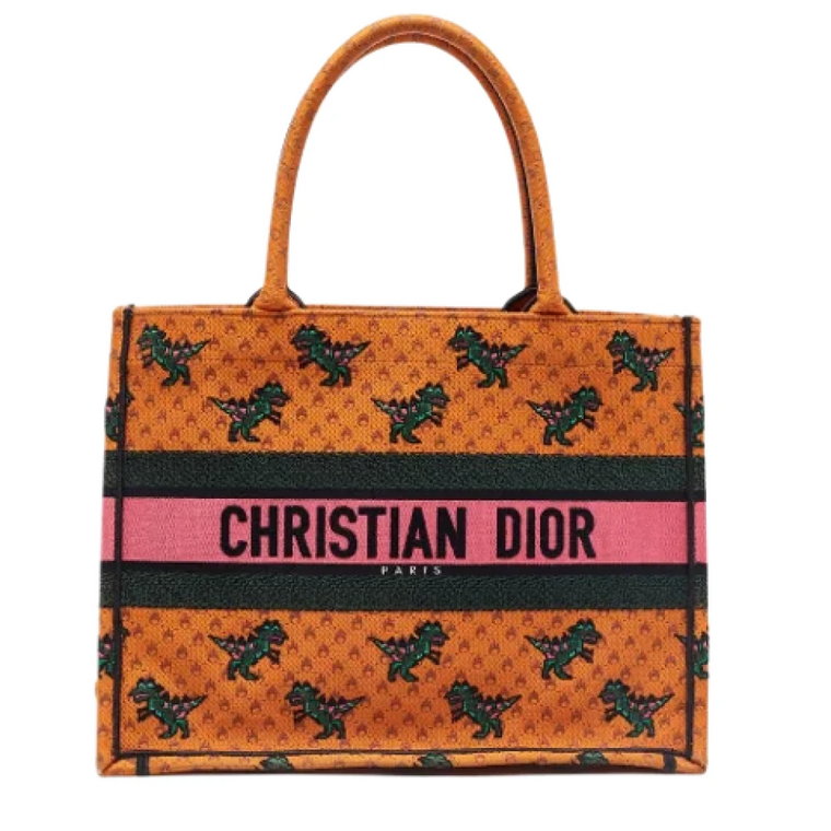 Pre-owned Canvas totes Dior Vintage