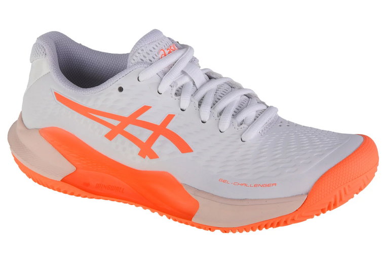 ASICS Gel-Challenger 14 Clay 1042A254-101, Damskie, Białe, buty do tenisa, syntetyk, rozmiar: 36