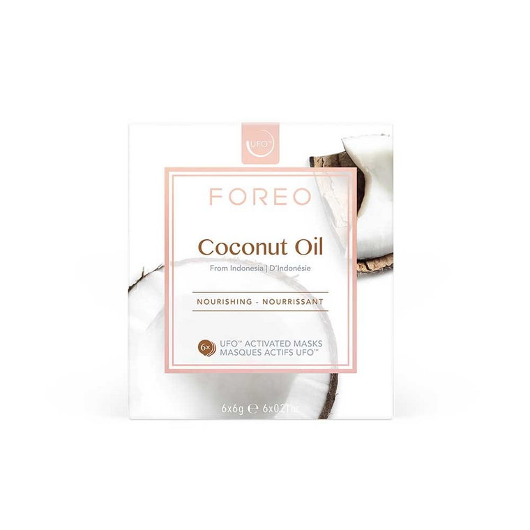 Foreo Ufo Coconut Oil - Maseczka do twarzy 6szt