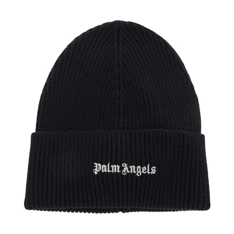 Czapka Beanie z Wzorem - Klasyczne Logo Palm Angels