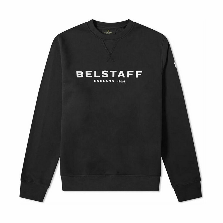 Klasyczny granatowy sweter Belstaff