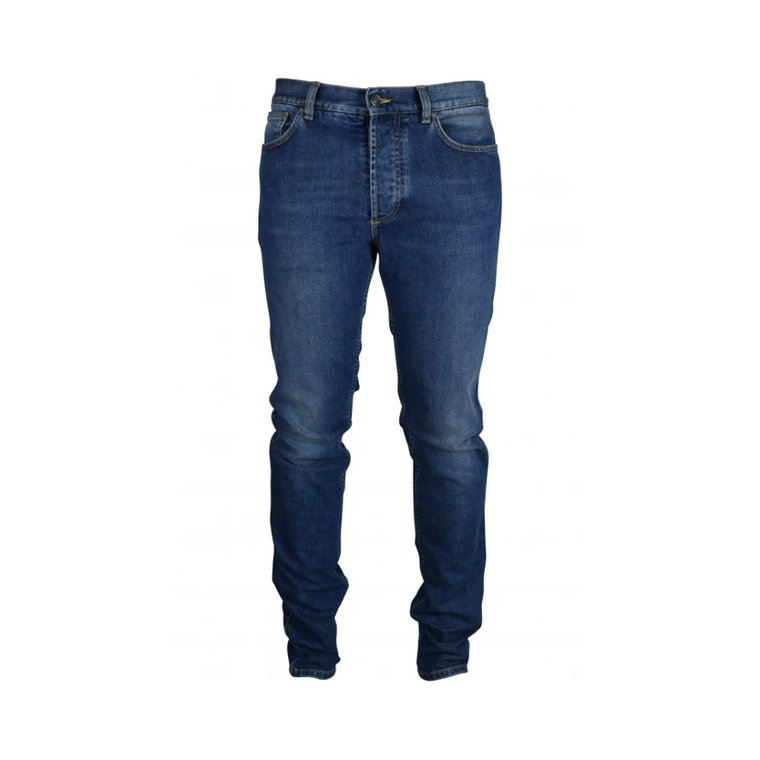 Slim-Fit Jeans z Niebieskiej Bawełny Givenchy