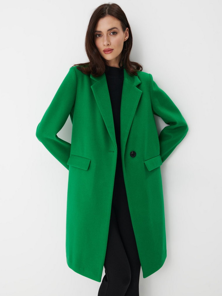 Mohito - Zielony płaszcz - Zielony