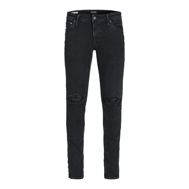 Męskie Czarne Jeansy Jack & Jones