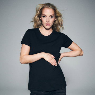 Reserved - T-shirt z bawełny organicznej - Czarny