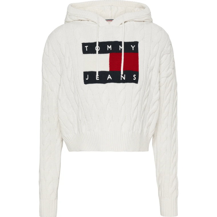 Krótkie Swetry Pullover Tommy Hilfiger