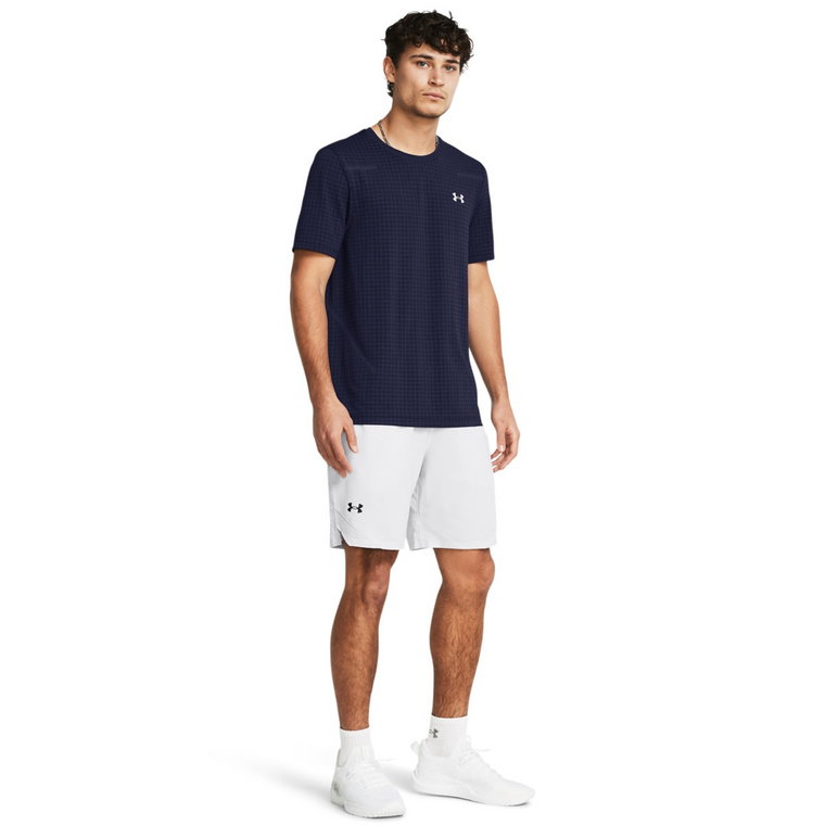 Męskie spodenki treningowe Undr Armour UA Vanish Woven 8in Shorts - białe