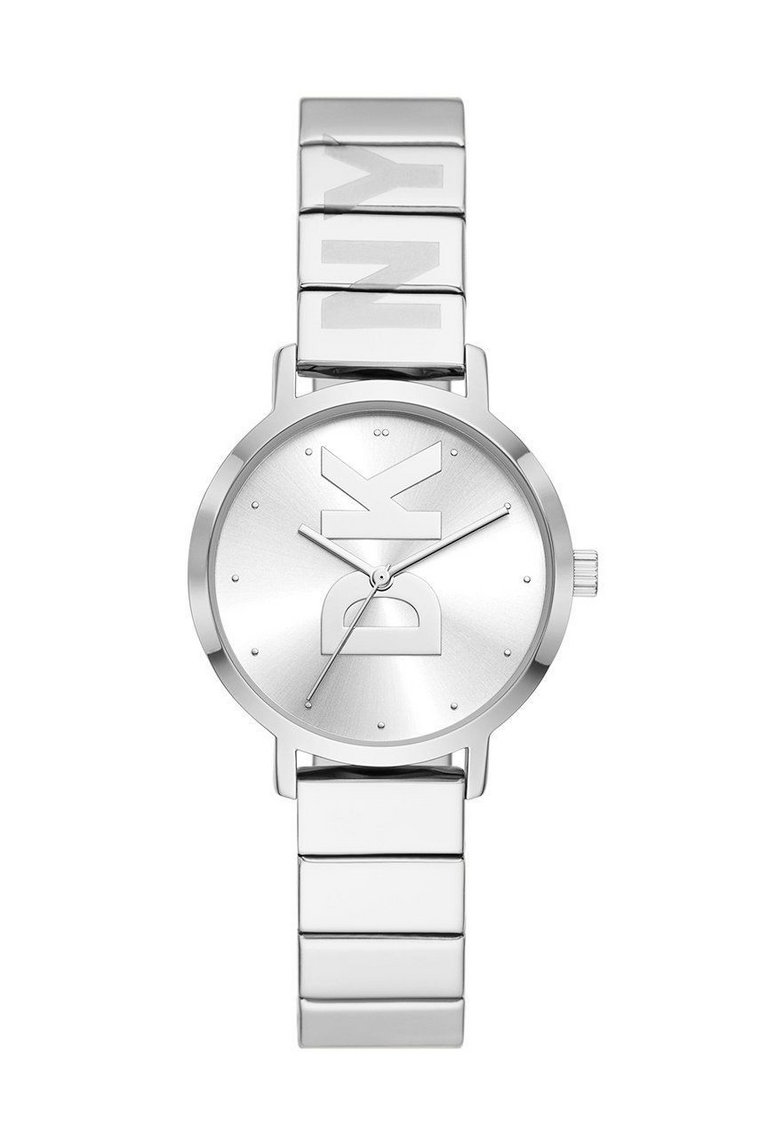 Dkny zegarek NY2997 damski kolor srebrny
