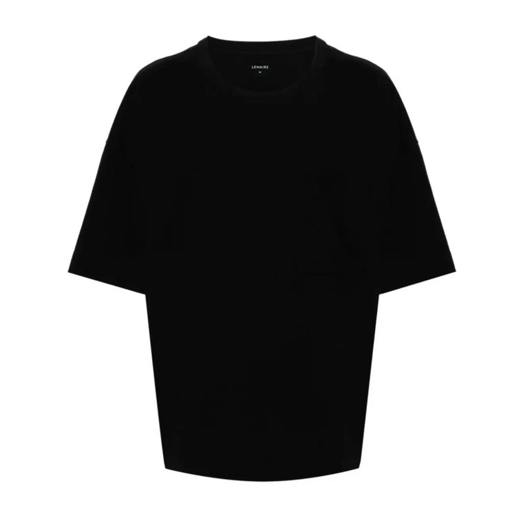 Czarna Boxy T-Shirt Lemaire
