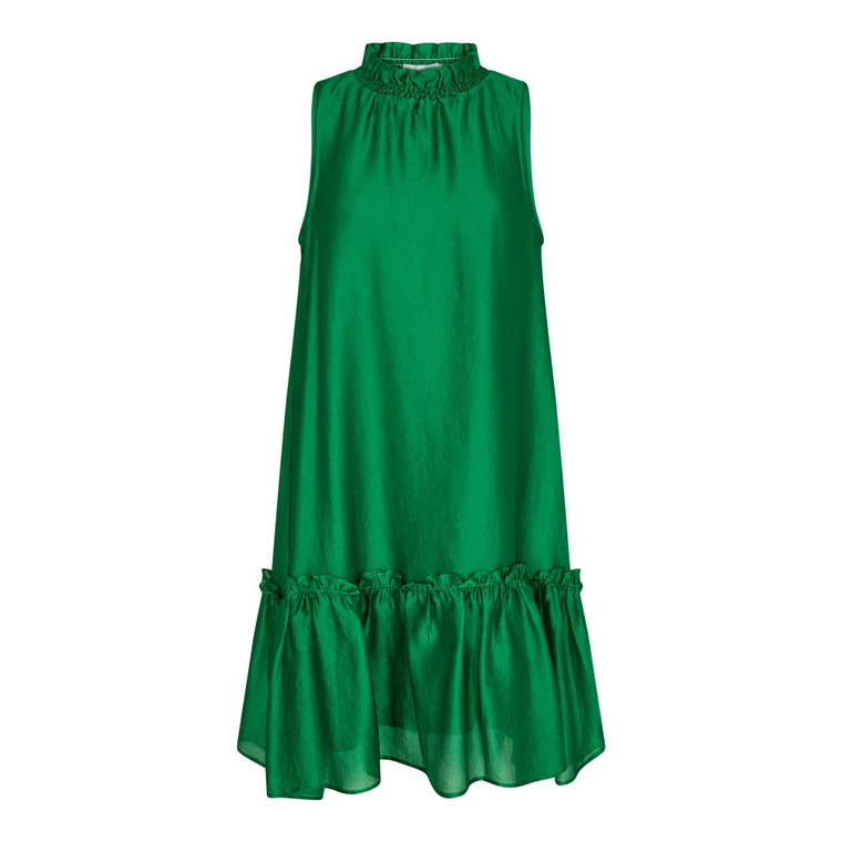 MoniqueCC Halterneck Crop Sukienka - Zielona Co'Couture