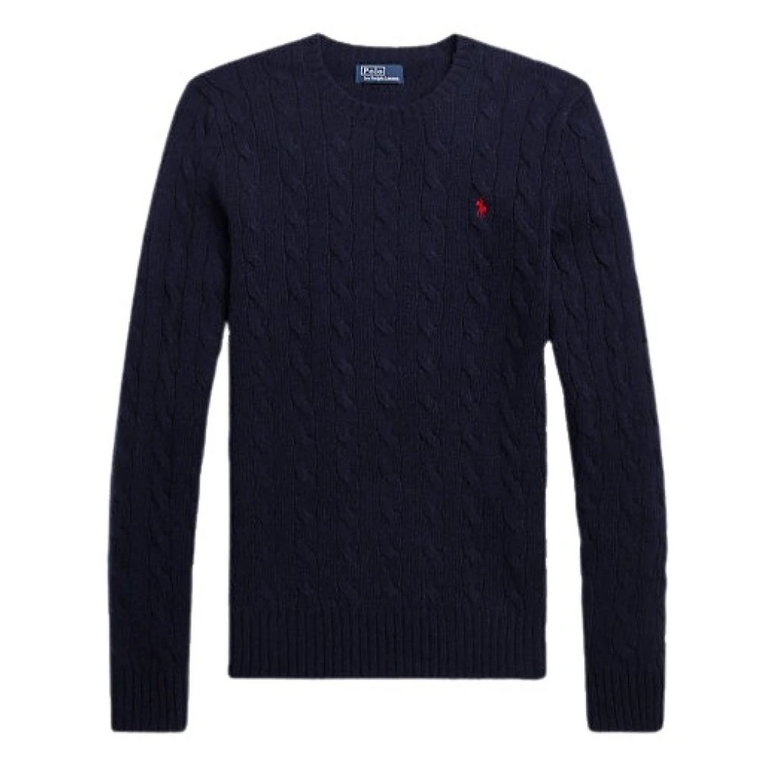 Sweter z kaszmiru z wzorem warkocza Polo Ralph Lauren