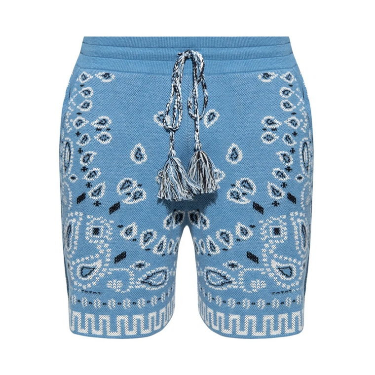 Shorts with paisley motif Alanui