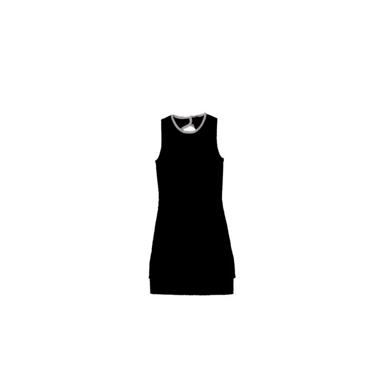 Czarna Sukienka z Wycięciami Manila Grace