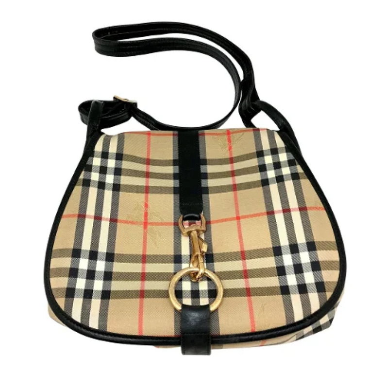 Pre-owned Canvas shoppers Burberry Vintage