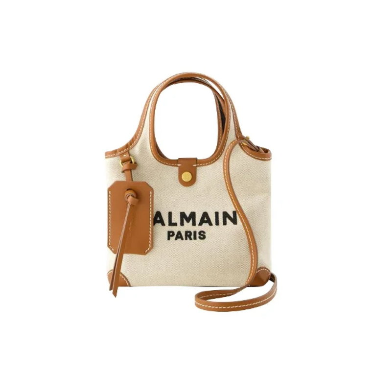Pre-owned Canvas shoulder-bags Balmain Pre-owned