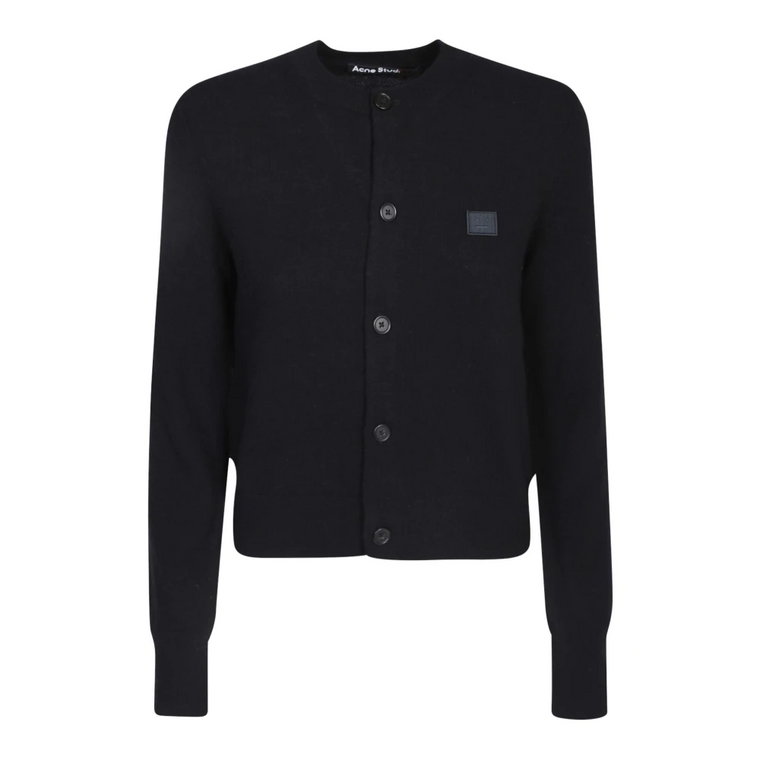 Elegancki Czarny Sweter dla Kobiet Acne Studios