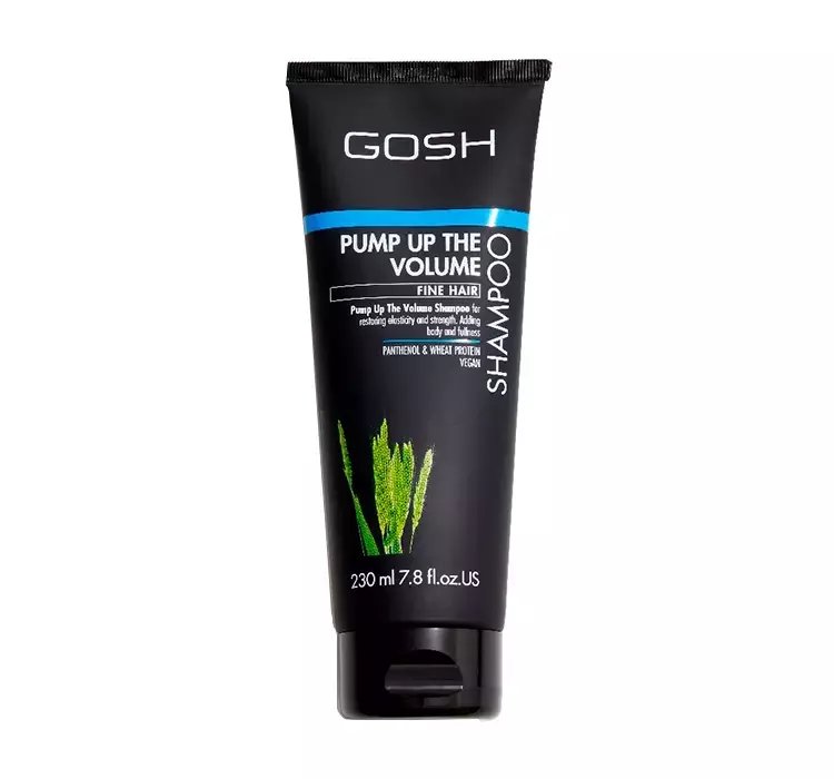 GOSH PUMP UP THE VOLUME WEGAŃSKI SZAMPON DO WŁOSÓW CIENKICH 230ML