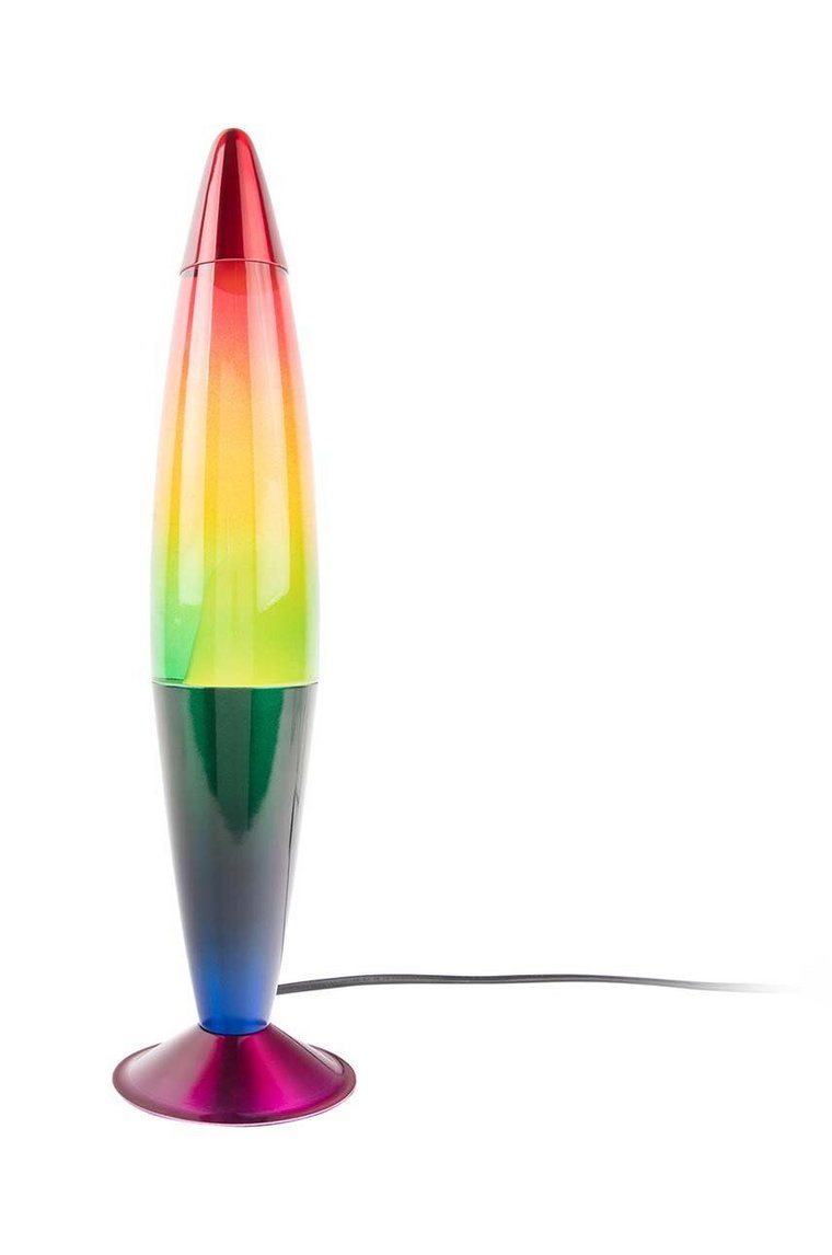 Leitmotiv lampa stołowa Rainbow Rocket Lava