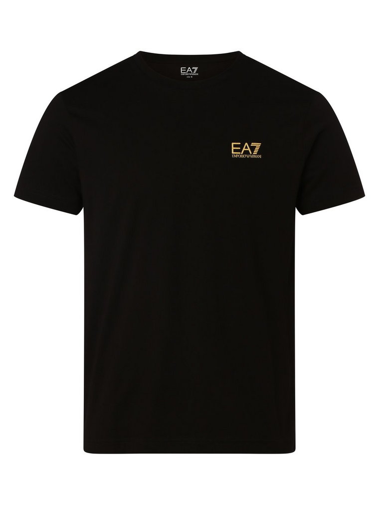 EA7 Emporio Armani - T-shirt męski, czarny