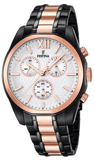 Zegarek kwarcowy FESTINA F16856/1, męski, Boyfriend Collection, WR100