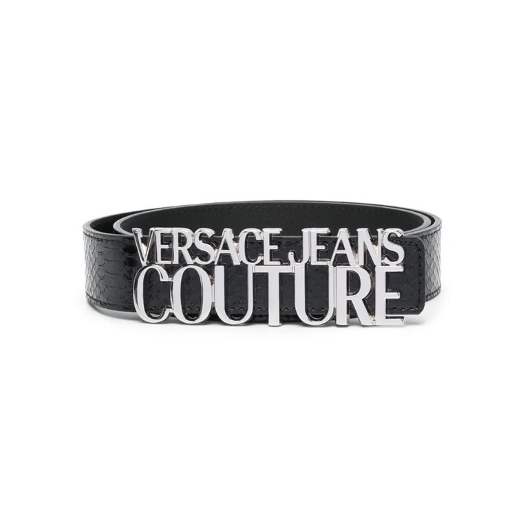 Czarne Paski - Stylowe i Trendy Versace Jeans Couture