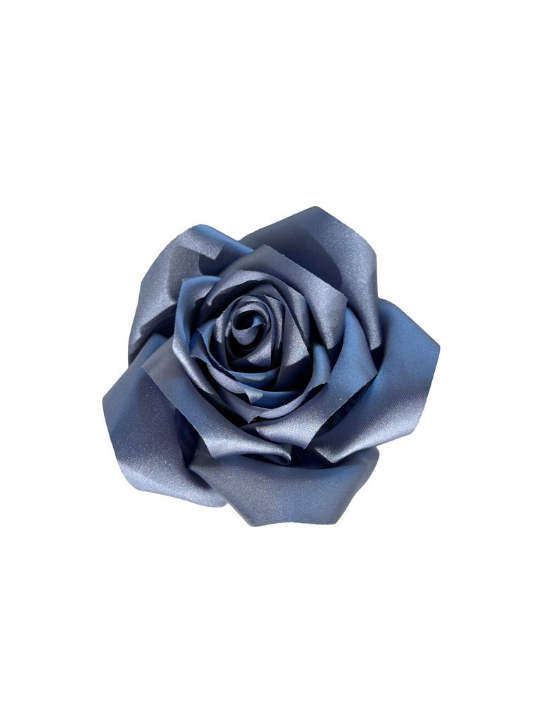 Broszka niebieski kwiat róży L'AF