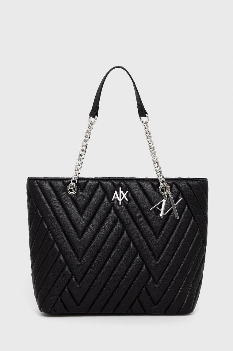 Armani Exchange torebka kolor czarny 942862 2F745